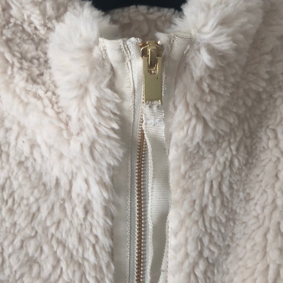 Gap Teddy Jacket in Cream - Picture 3 of 5